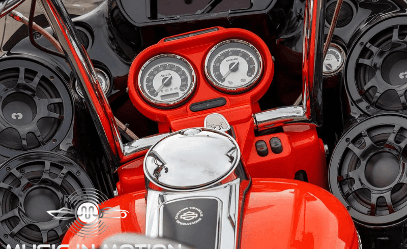 Are high-efficiency speakers better for motorcycles?