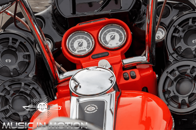 Are high-efficiency speakers better for motorcycles?