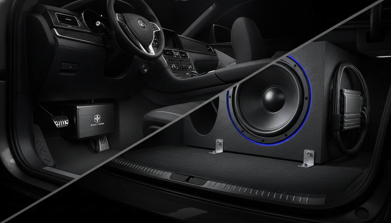 Underseat Subwoofer vs Trunk Subwoofer: Which Bass Solution is Right for Your Car?