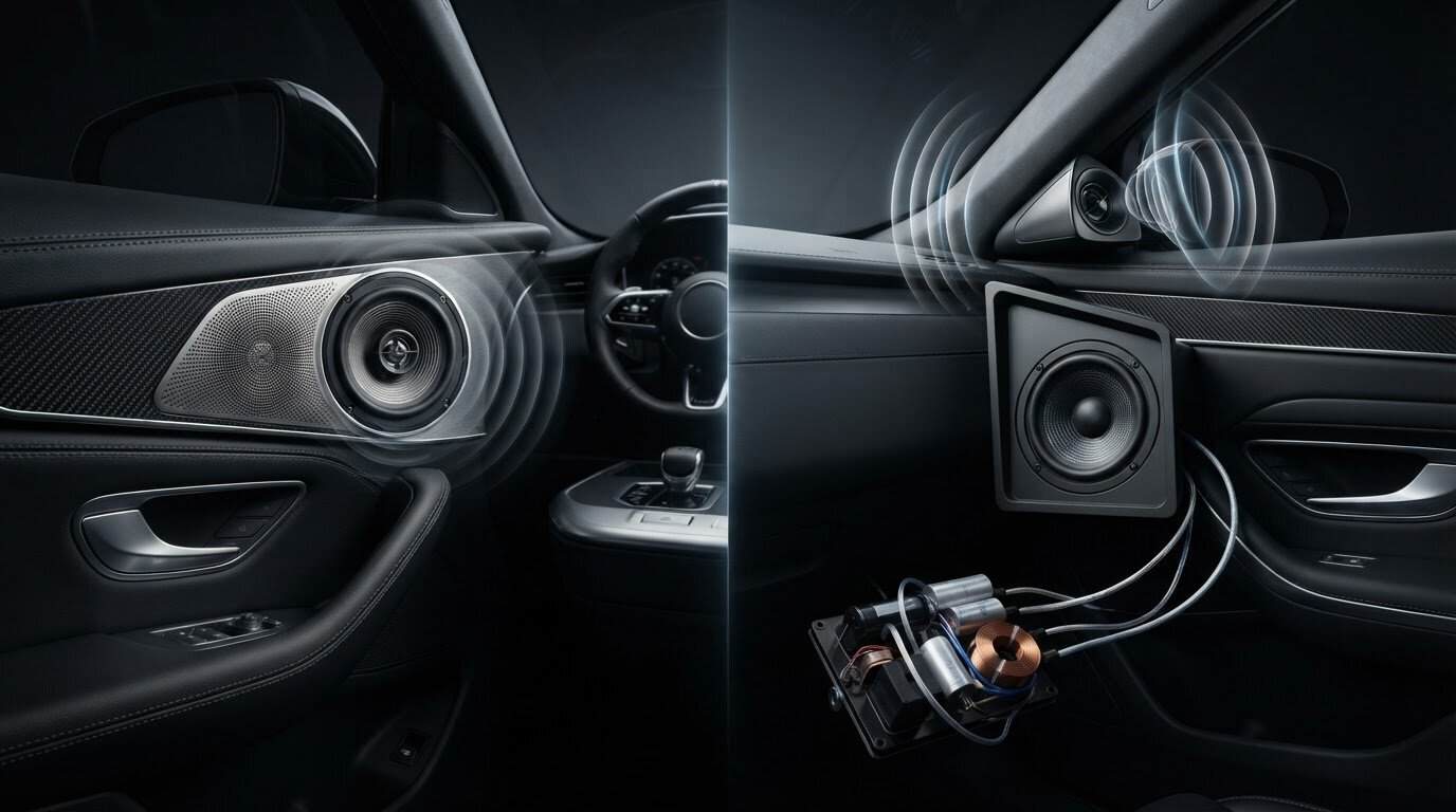 Component vs Coaxial Speakers: 2026 Sound Quality Guide