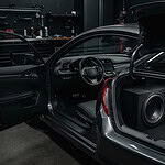 Honda Civic sound system build with Double-DIN dash fitment