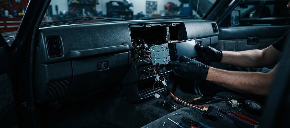 Toyota 4Runner aftermarket stereo install
